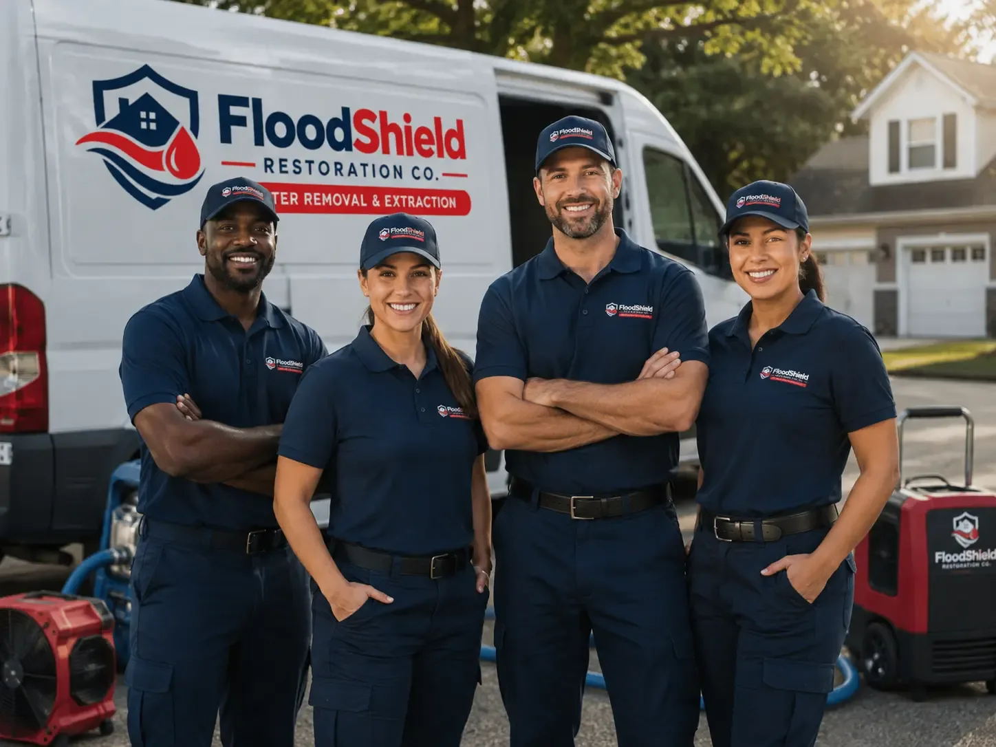 Flood Damage Restoration company in Lorton, NE